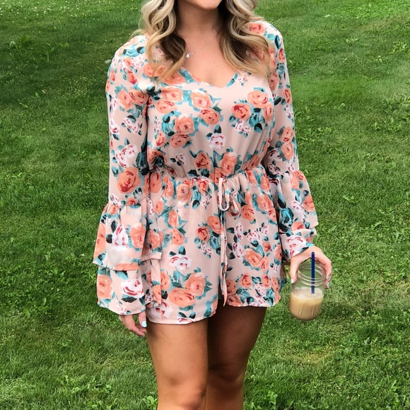 Floral Romper - Picture 5 of 5